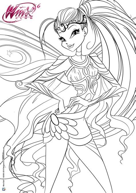 Winx Club Imagens Para Colorir