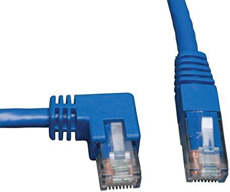 Amazon Tripp Lite Cat Gigabit Molded Patch Cable Rj Left Angle