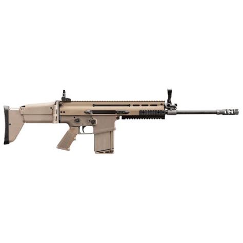 FN America FN SCAR 17S .308 Win/7.62 Semi-Automatic AR-10 Rifle, FDE ...