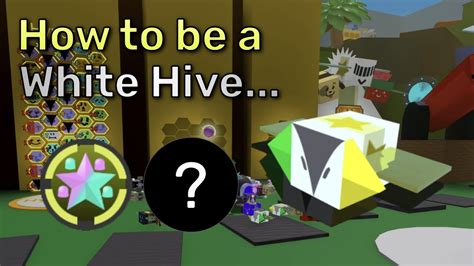 How To Be A White Hive Bee Swarm Simulator Youtube