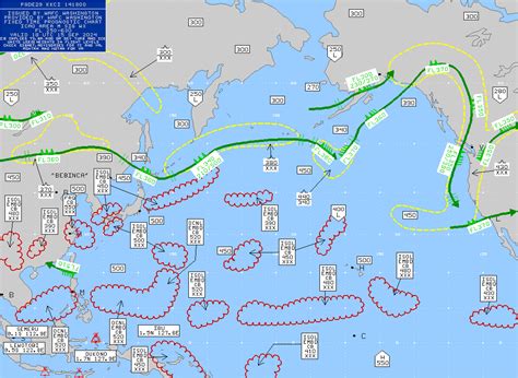 Japan / Asia Turbulence Maps - Turbulence Forecast