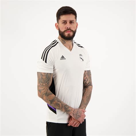 Camisa Adidas Real Madrid Treino Futfanatics