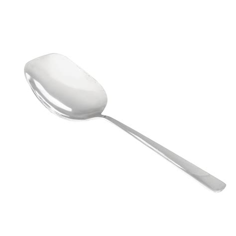 Town 22806 Stainless Wonton Serving Spoon 8 1 4 In