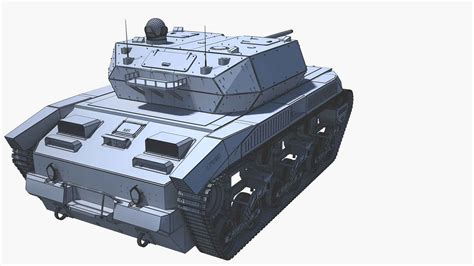 3D Ripsaw M5 Electric Tank - TurboSquid 1967645