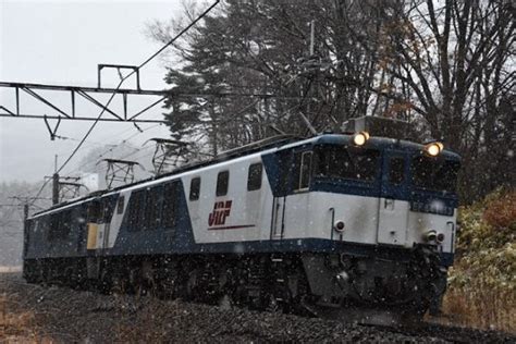 運転を再開した篠ノ井線の8087列車がef64の重連回送 鉄道ホビダス