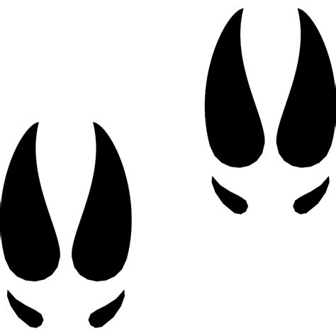 Hoof Prints Vector Svg Icon Svg Repo