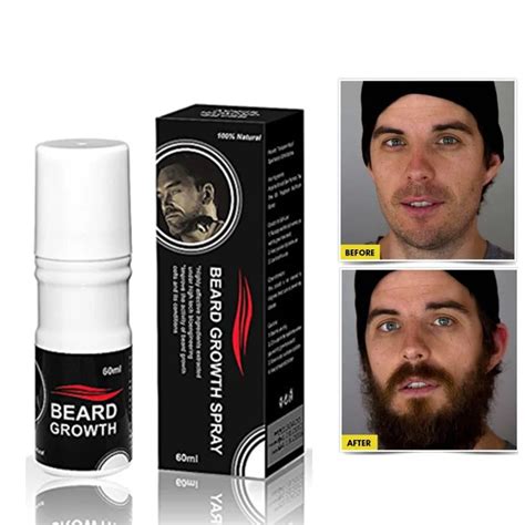 Buy Men Facial Hair Growth Oil Thick Full Beard Growth