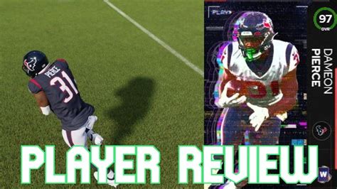 Dameon Pierce Weekly Wildcards Madden Game Play Player Review L Who