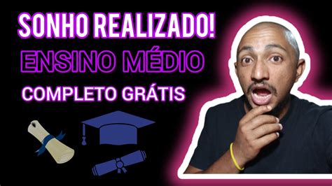 Como terminar o ensino médio completo grátis esse ano ENCCEJA 2023