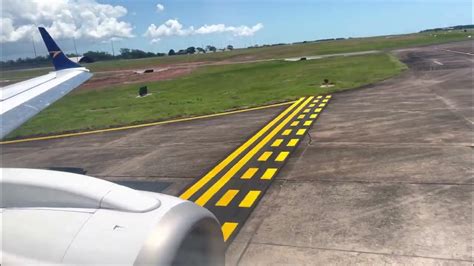 Hdr Long Take Off Run Qantaslink Operated By Alliance Airlines Embraer 190 Engine Start And Take