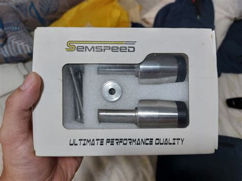 Semspeed Universal Bar End Balancer Motorcycles Motorcycle