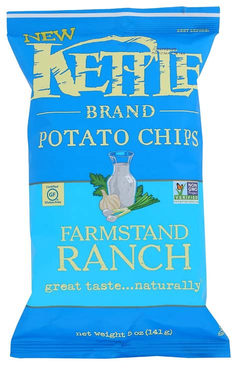 Amazon.com: KETTLE FOODS CHIPS KETTL FARMSTND RNCH 5 OZ