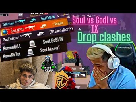 Soul Vs Godl Vs Tx Drop Clashes Scout Pov Youtube