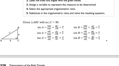 Solve Problems Using Trigonometric Ratios