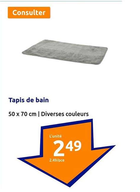 Promo Tapis De Bain Chez Action ICatalogue Fr