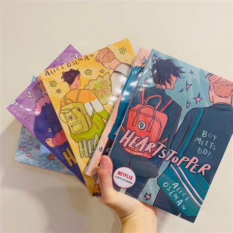 Heartstopper Series Volume Books By Alice Oseman Kl Ready Stock