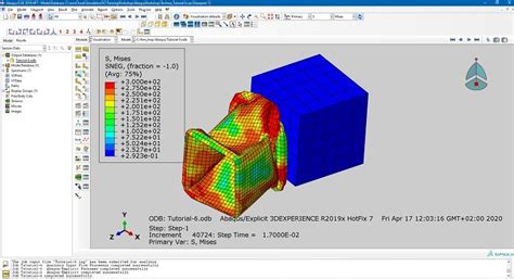 Kurzeinf Hrung In Simulia Abaqus Explicit Technia