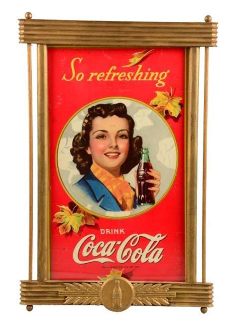 Coca Cola Cardboard Sign Value Price Guide