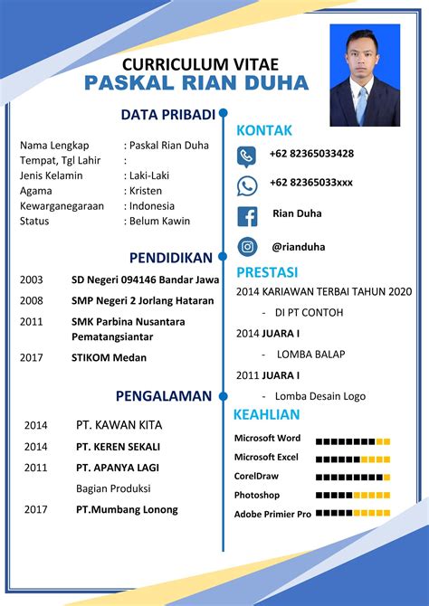 Contoh Format Surat Lamaran Word Delinewstv