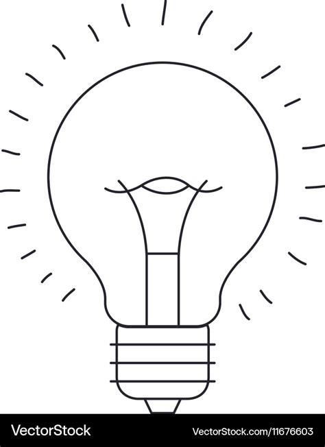 How To Draw A Lightbulb The three pins are placed that determine the ...