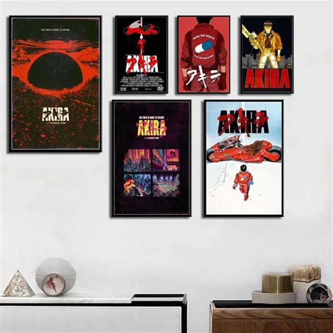dorm room poster neo tokyo minimalist  poster print katsuhiro