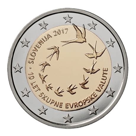 10 ans de l euro slovène Elysées Numismatique