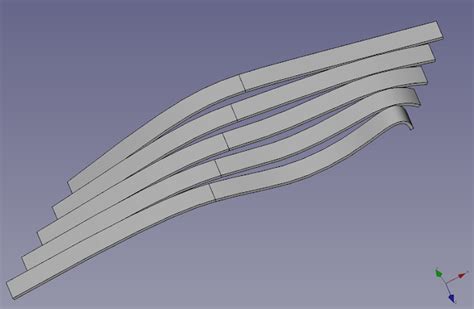 Organic Modelling In Freecad Curves Workbench Rhino Style Tweening