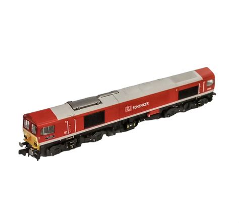 Dapol 2d 005 002 Class 59 John F Yeoman 59206 Db Schenker N Gauge Diesel Locomotive