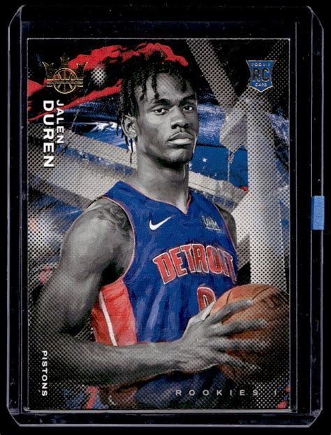 Panini Court Kings Jalen Duren Rookies I Rc Detroit Pistons