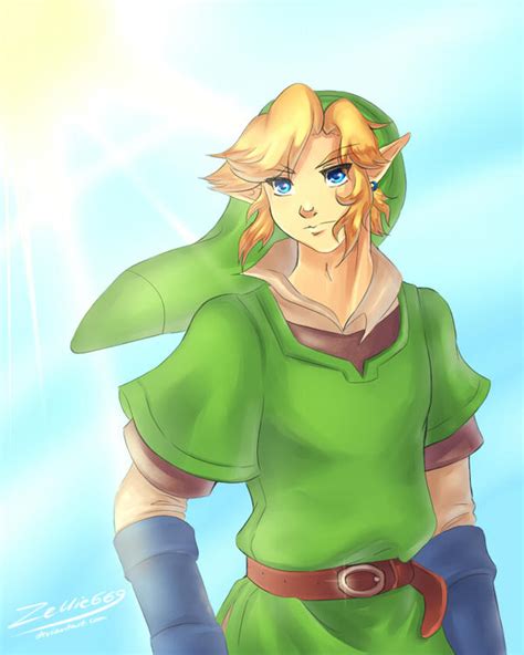 Skyward Sword Link By Zelbunnii On Deviantart