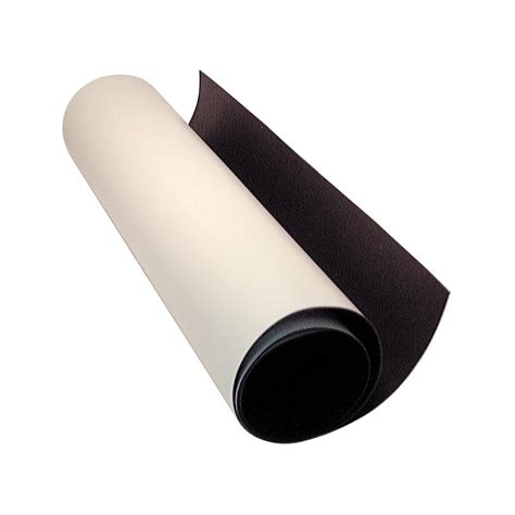 Mag Mate 10 Ft L White Flexible Magnetic Sheet Mrs030x2437x010 The