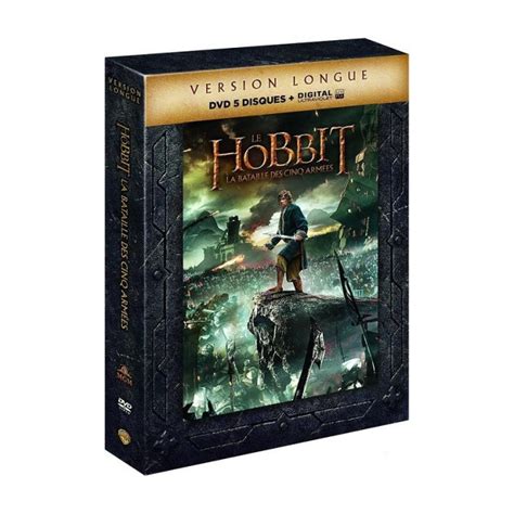 Le Hobbit La bataille des cinq armées COFFRET DVD NEUF