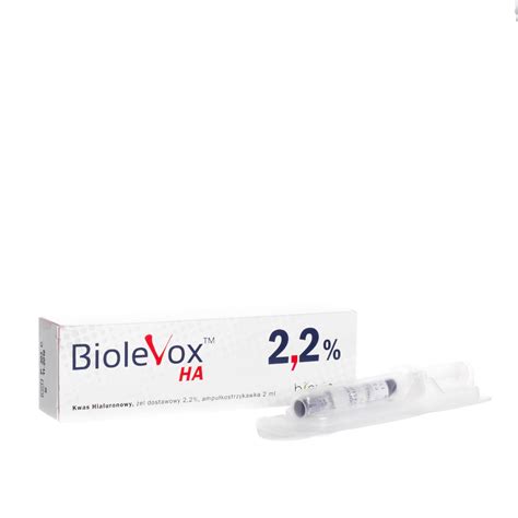 Biolevox HA kwas hialuronowy żel dostawowy 2 2 ampułkostrzykawka 2ml