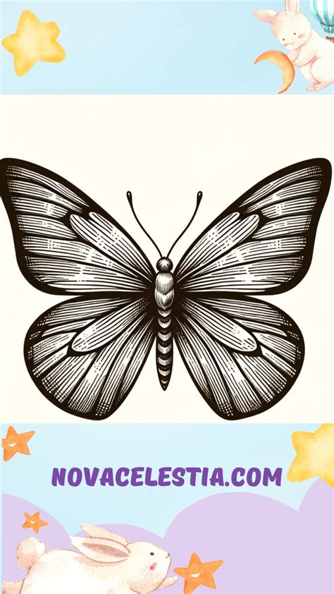 30 Simple and Easy Butterfly Drawing Ideas - NovaCelestia.com