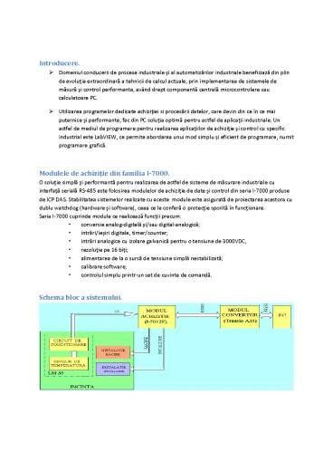 Sisteme De Ac Ionare Cu Motoare De Curent Continuu Proiect Doc