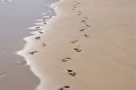 Footprints In The Sand Drawing at PaintingValley.com | Explore ...