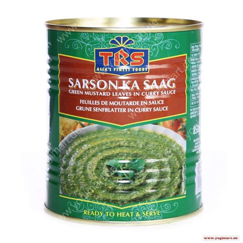 TRS Canned Sarson Ka Saag 850G Yogi Mart Online Indian Grocery Store