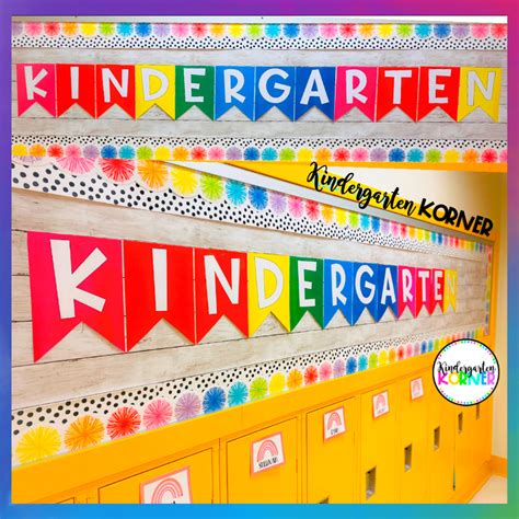 4 Printable Welcome To Kindergarten Banner Options Kindergarten