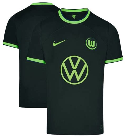 New VfL Wolfsburg Jersey 2022 2023 Nike Wolfsburg Home Away Kits 22