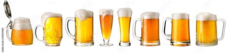 beer mugs Stock Photo | Adobe Stock