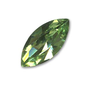 Navette Purecrystal X Mm Peridot Perles Co