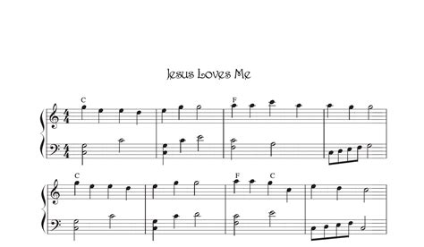 Jesus Loves Me – Harp Column Music