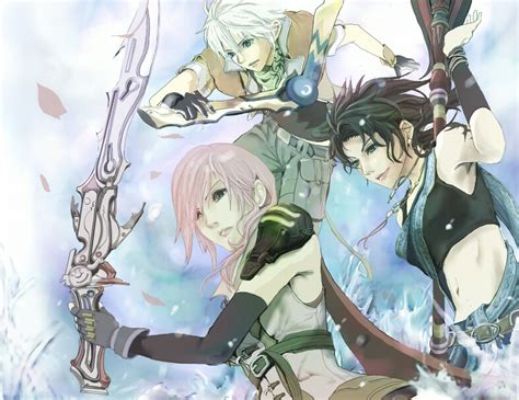 Lightning Farron Hope Estheim And Oerba Yun Fang Final Fantasy And 1