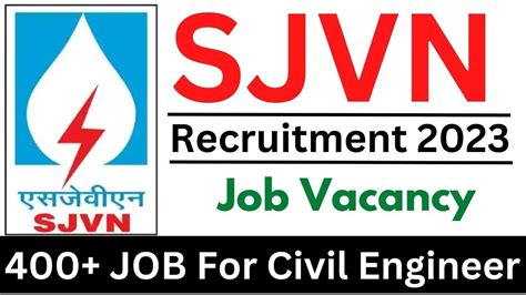 Sjvn Recruitment Govt Job For Civil Engineers Vacancy