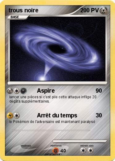 Pokémon Trous Noire Aspire Ma Carte Pokémon