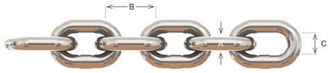 Mm X G Aisi L Stainless Steel Calibrated Anchor Chain