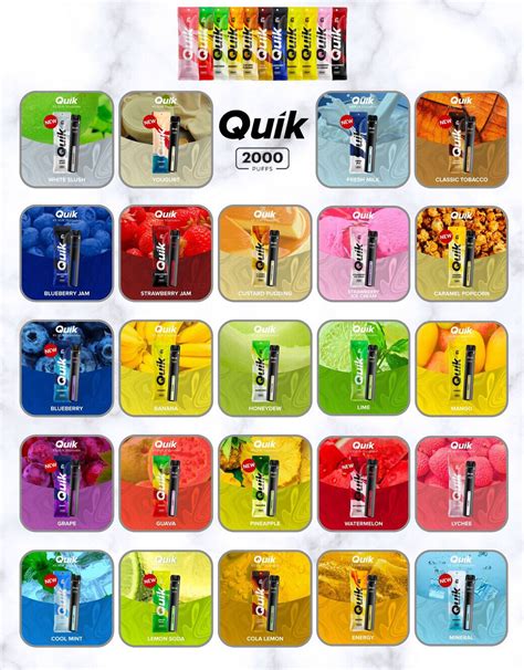 KS Quik 2000 Puffs Disposable Pod 450mAh 7ml Nic 3 USB Type C Charging