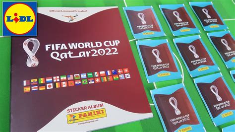 PANINI Sticker Von LIDL Zur FIFA Fussball Weltmeisterschaft Katar 2022