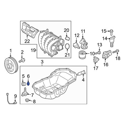 Mazda OE 995641400 - Automatic Transmission Drain Plug Gasket