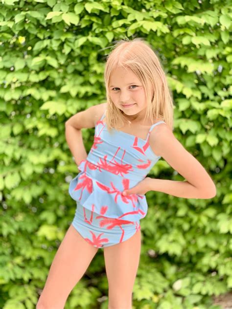 Little Girls Marie - Reversible Tankini - $38 – Rad Swim